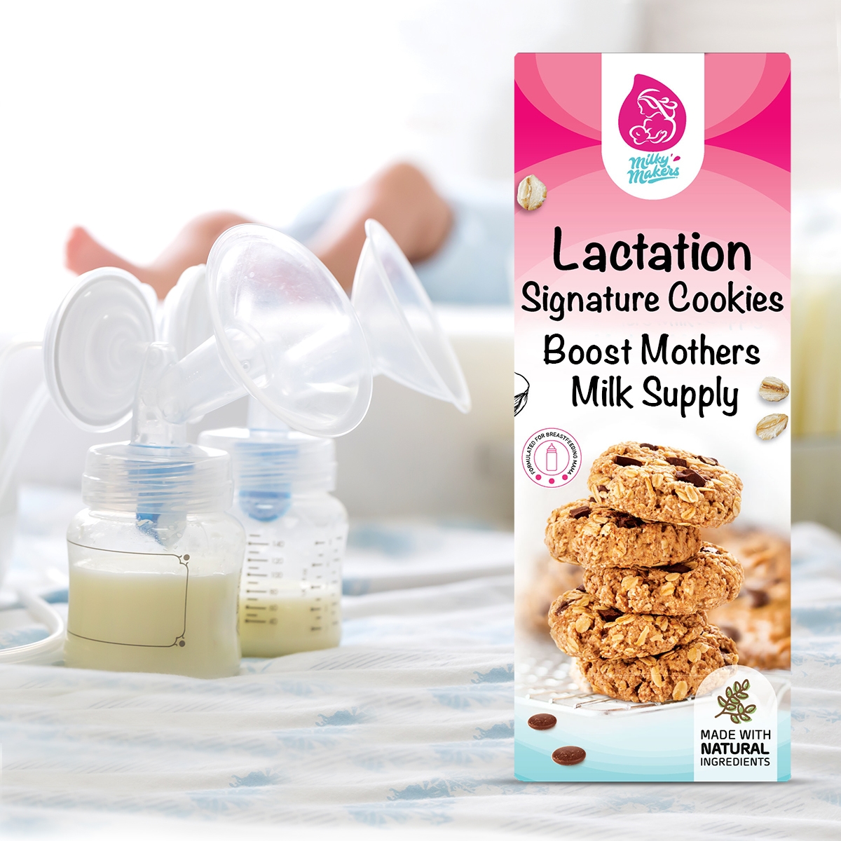 3239054513 Signature Lactation Cookies الكوكيز المميزة للامهات المرضعات